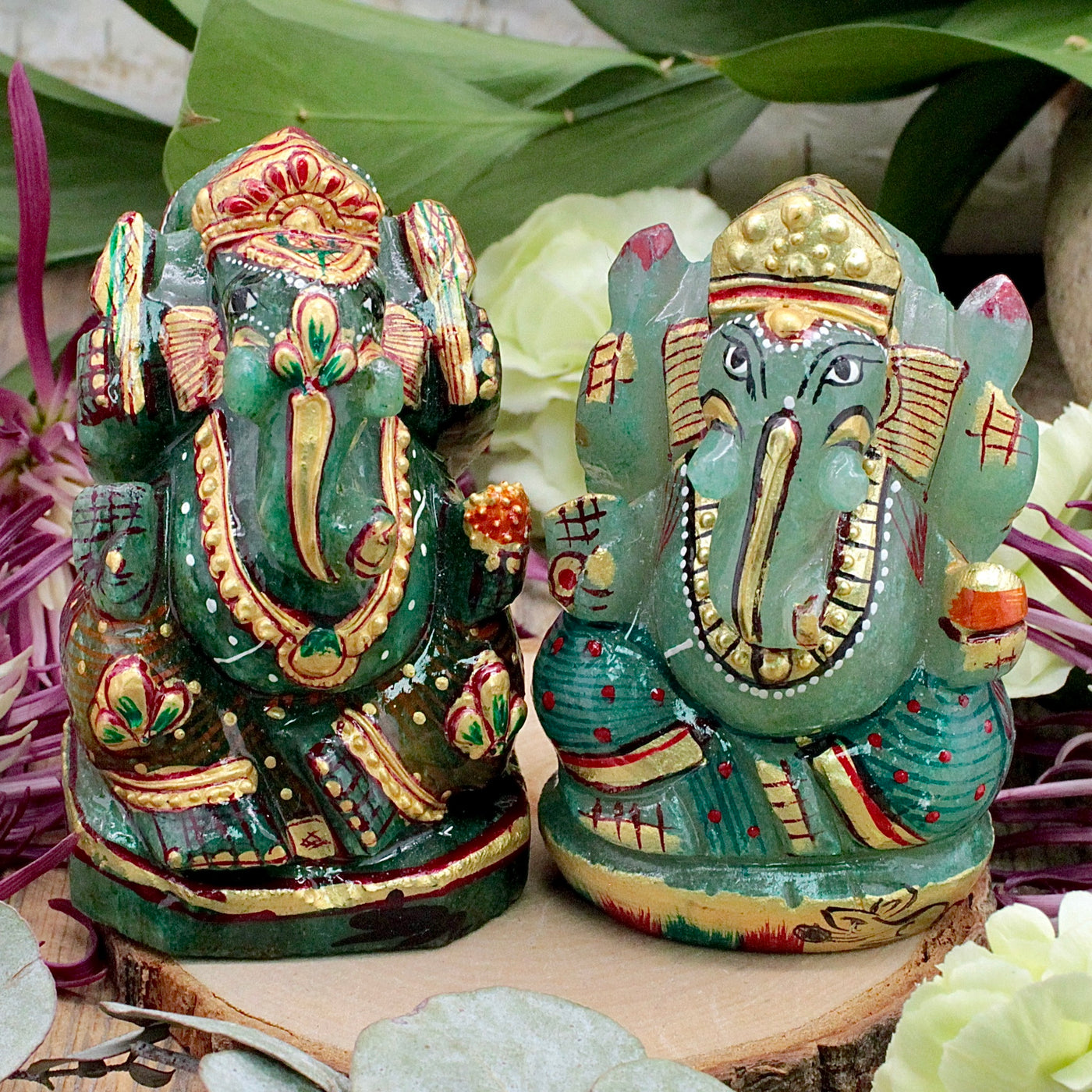 Green Aventurine Ganesha