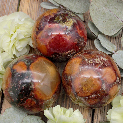 Bombay Jasper Sphere A
