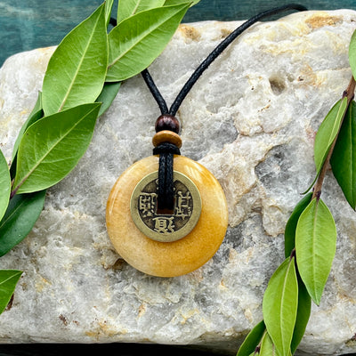 Joy Butterscotch Jasper Necklace