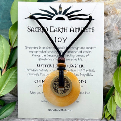 Joy Sacred Earth Amulet Necklace