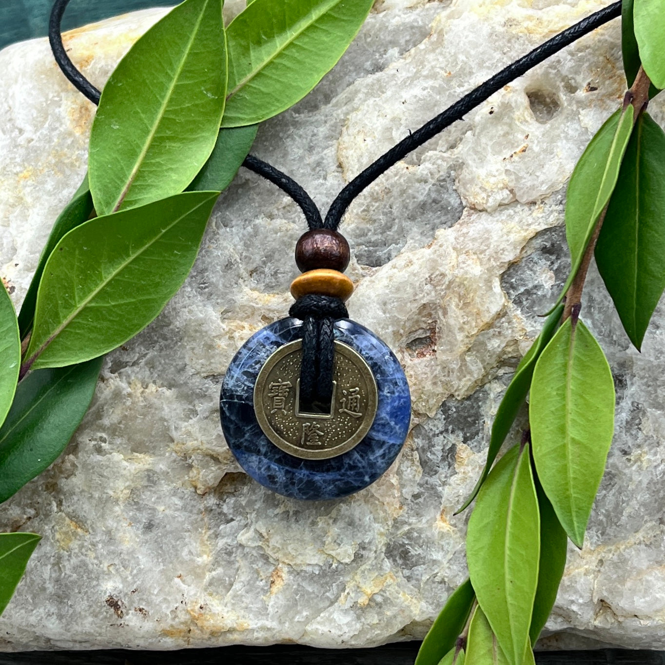The Authentic Life Sodalite Necklace 30mm