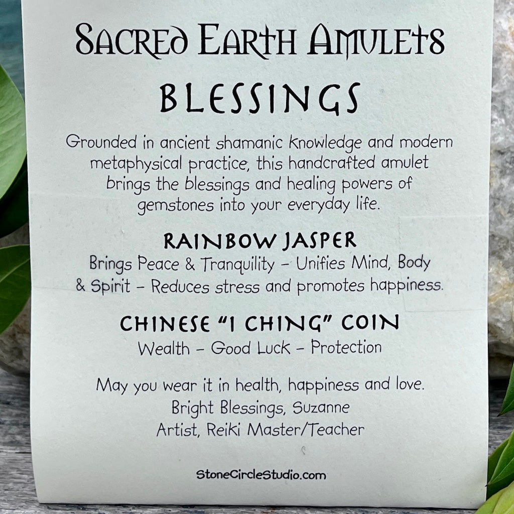 Blessings Sacred Earth Amulet card