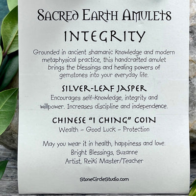 Integrity Sacred Earth Amulet card
