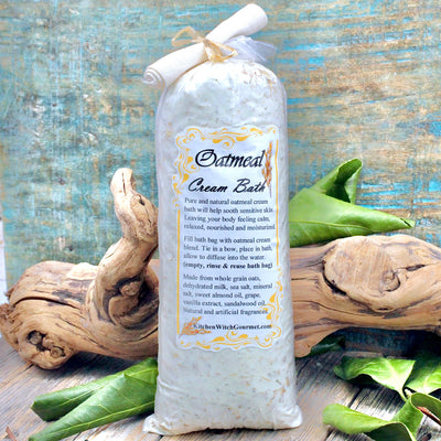 Oatmeal Cream Bath Kitchen Witch Gourmet