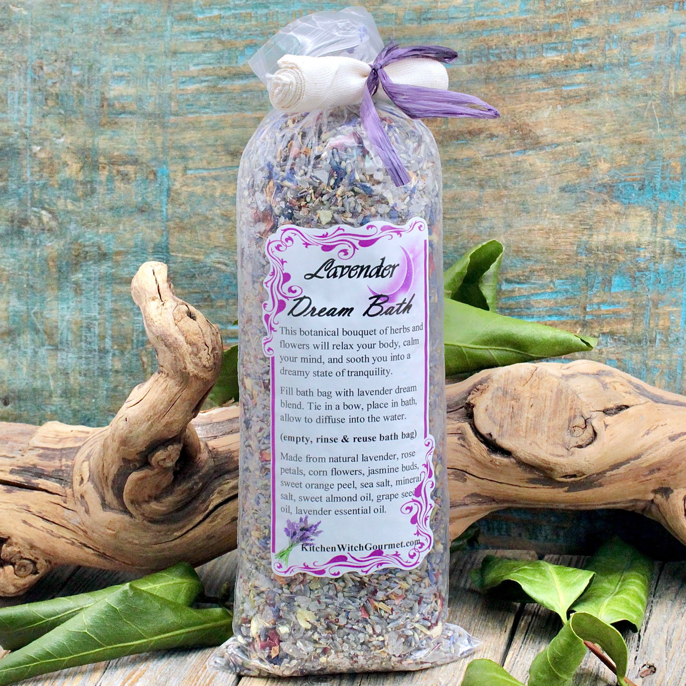Lavender Dream Bath Mix Kitchen Witch Gourmet