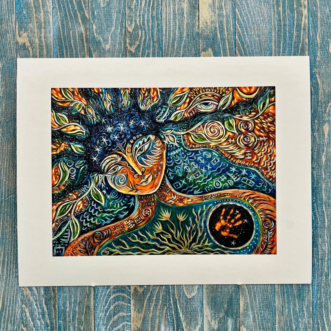 Accessing The Realms Art Print