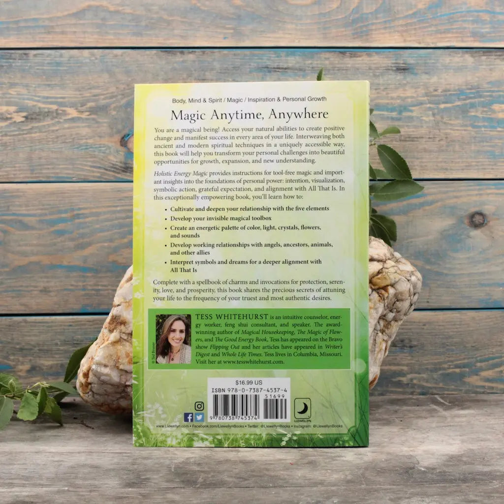 Holistic Energy Magic back cover
