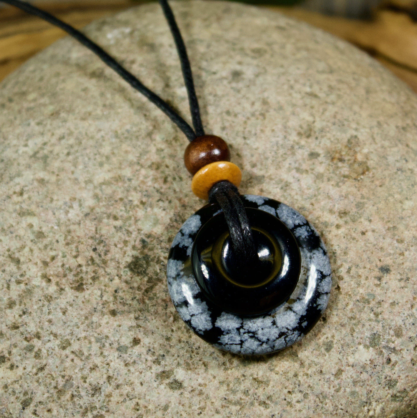 Black Jasper and Snowflake Obsidian
Destiny Duo