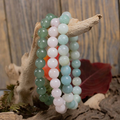 Emotional Balance & Well-Being Intention Bracelet Set