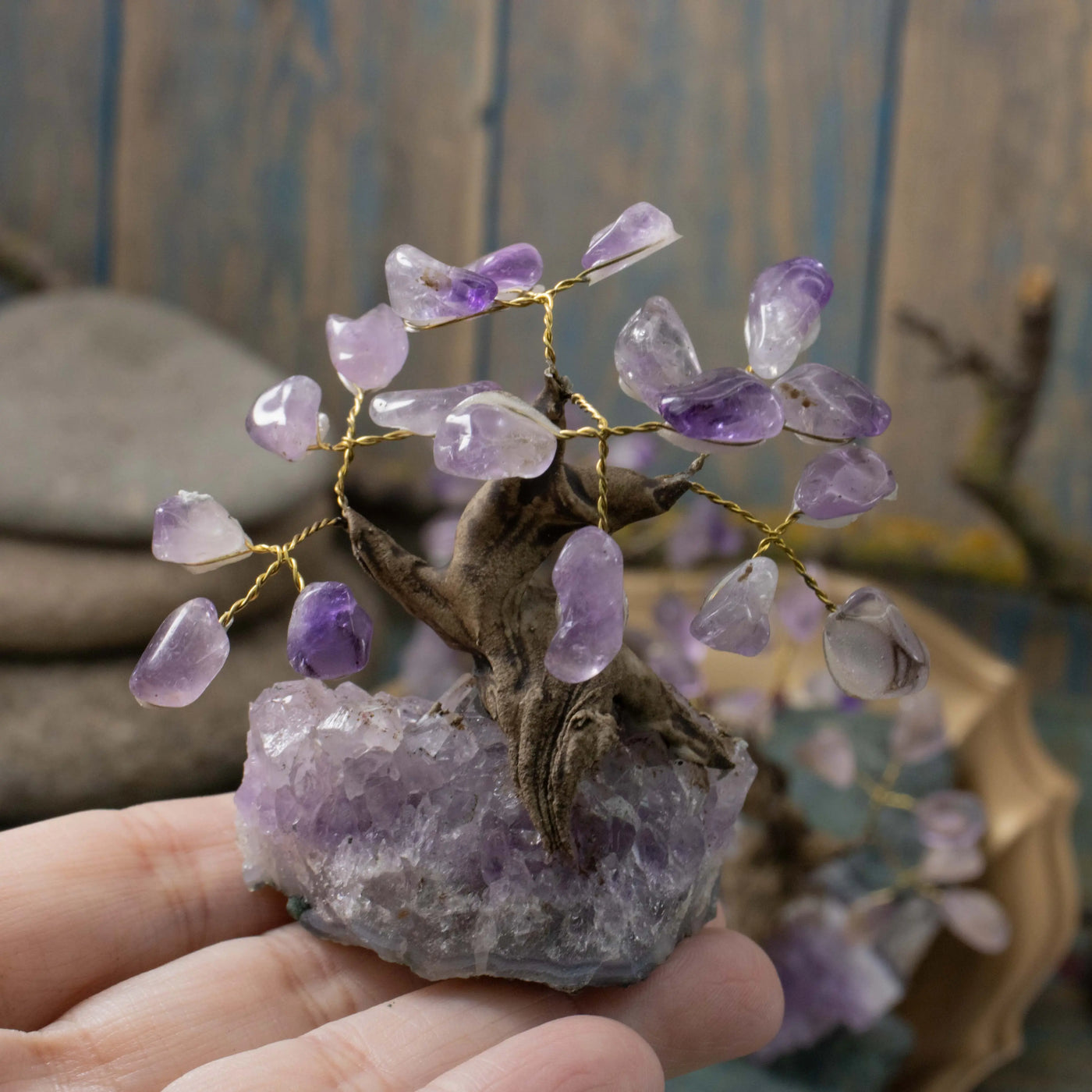 Crystal Tree Collection, Amethyst Base