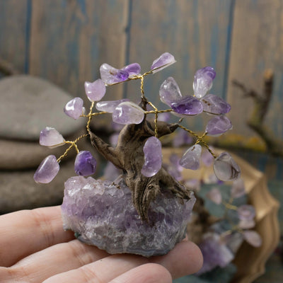 Crystal Tree Collection, Amethyst Base
