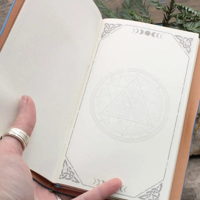 view of the inside of the journal