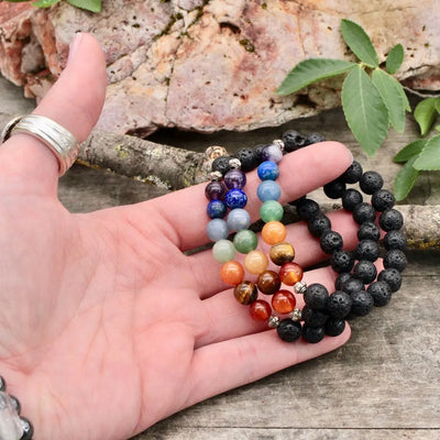Lava & Chakra Bracelet