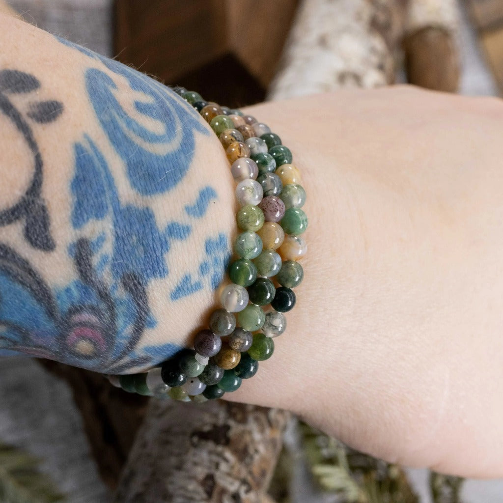 Fancy Agate Bracelet, Multiple Sizes