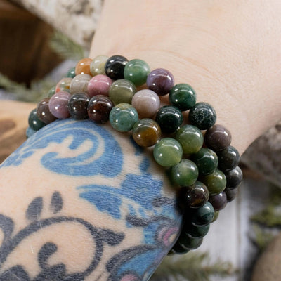 Fancy Agate Bracelet, Multiple Sizes