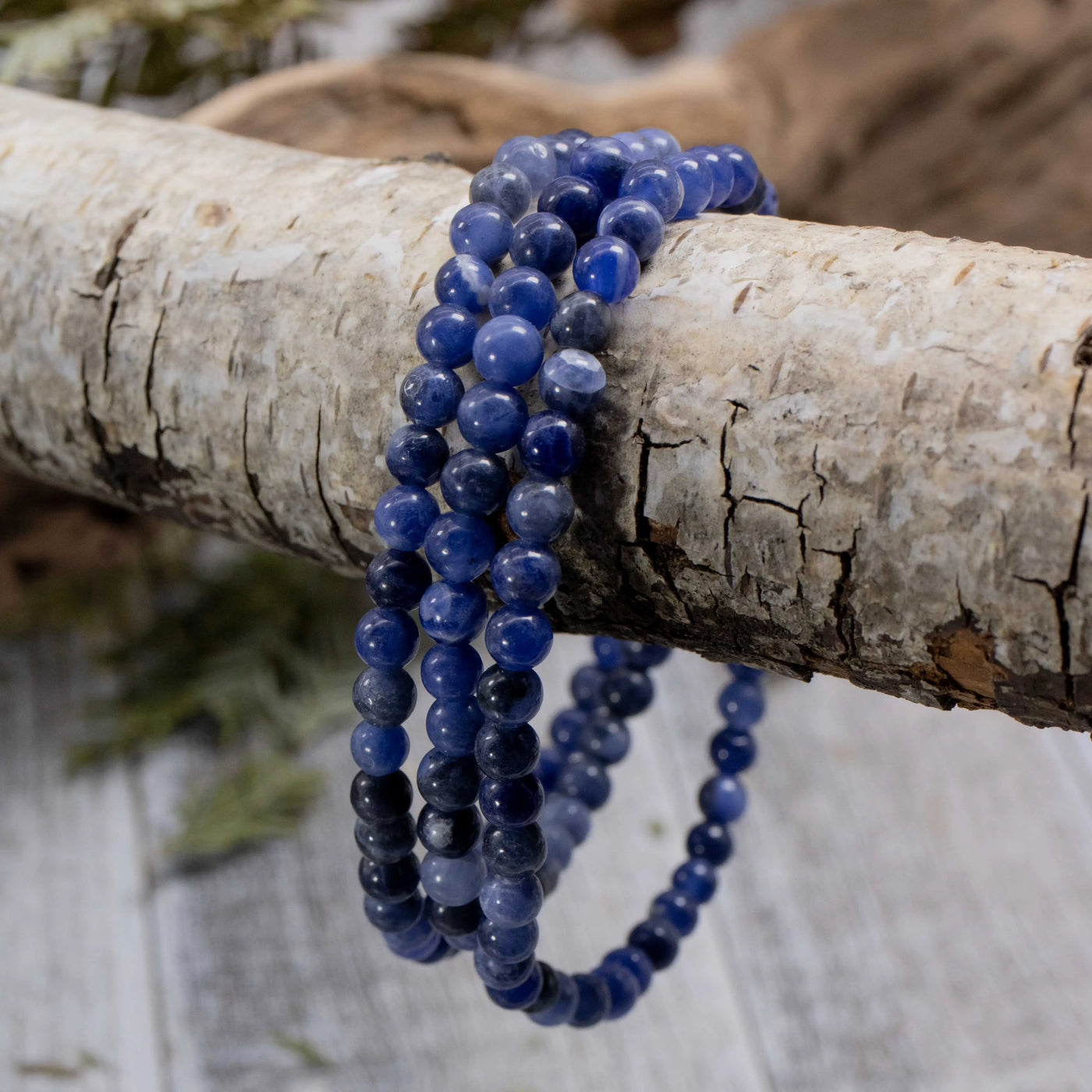 Sodalite Bracelet, Multiple Sizes