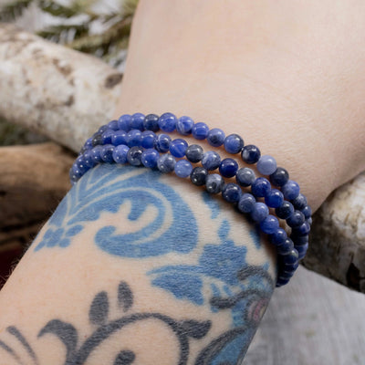 Sodalite Bracelet, Multiple Sizes