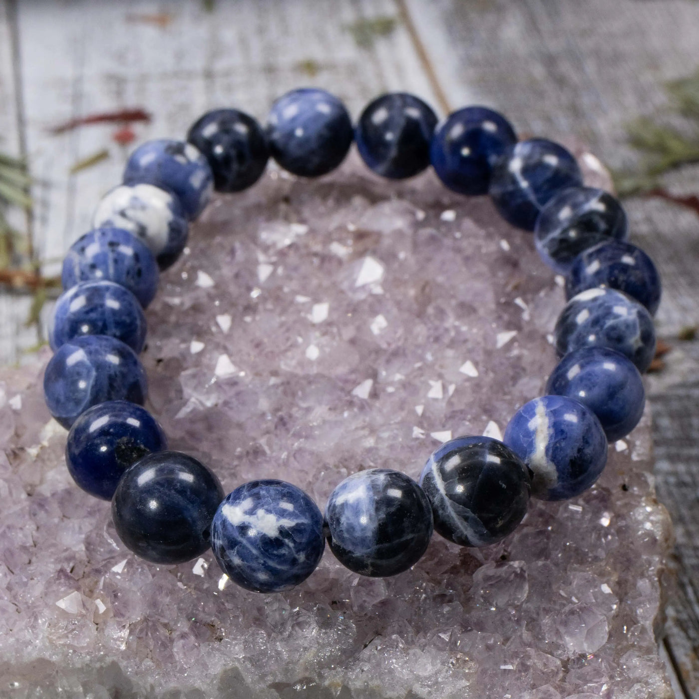 Sodalite Bracelet, Multiple Sizes