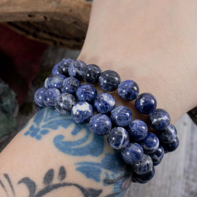 Sodalite Bracelet, Multiple Sizes