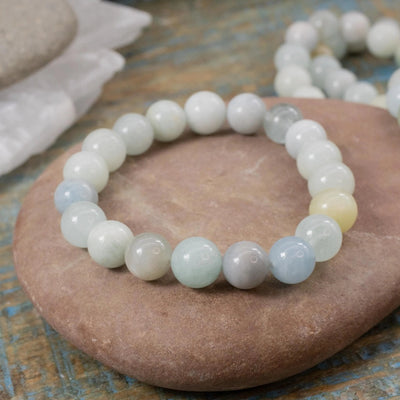 Aquamarine Beaded Bracelets