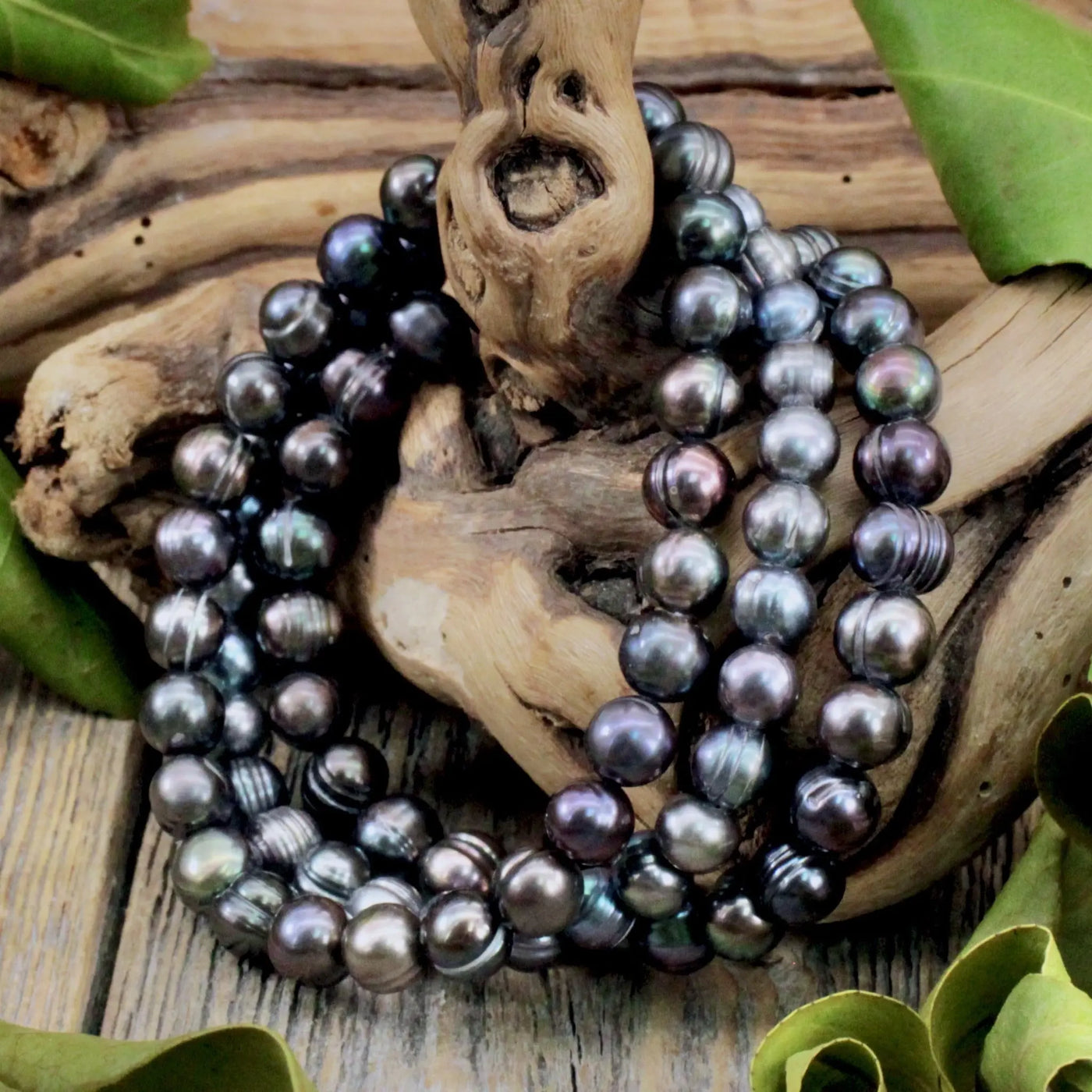 Peacock Pearl Bracelet