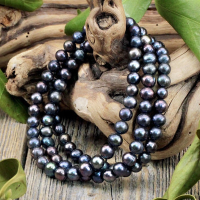 Peacock Pearl Bracelet