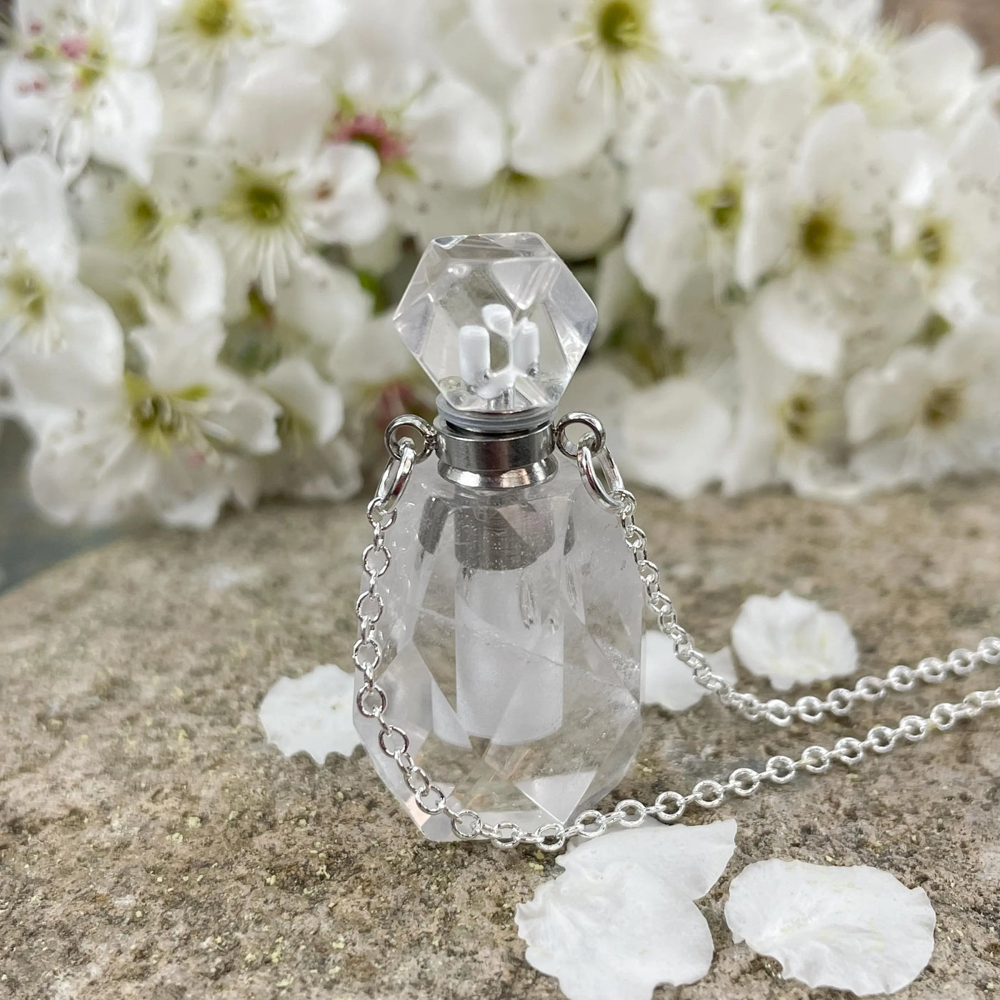 Crystal Vial Pendant Collection
