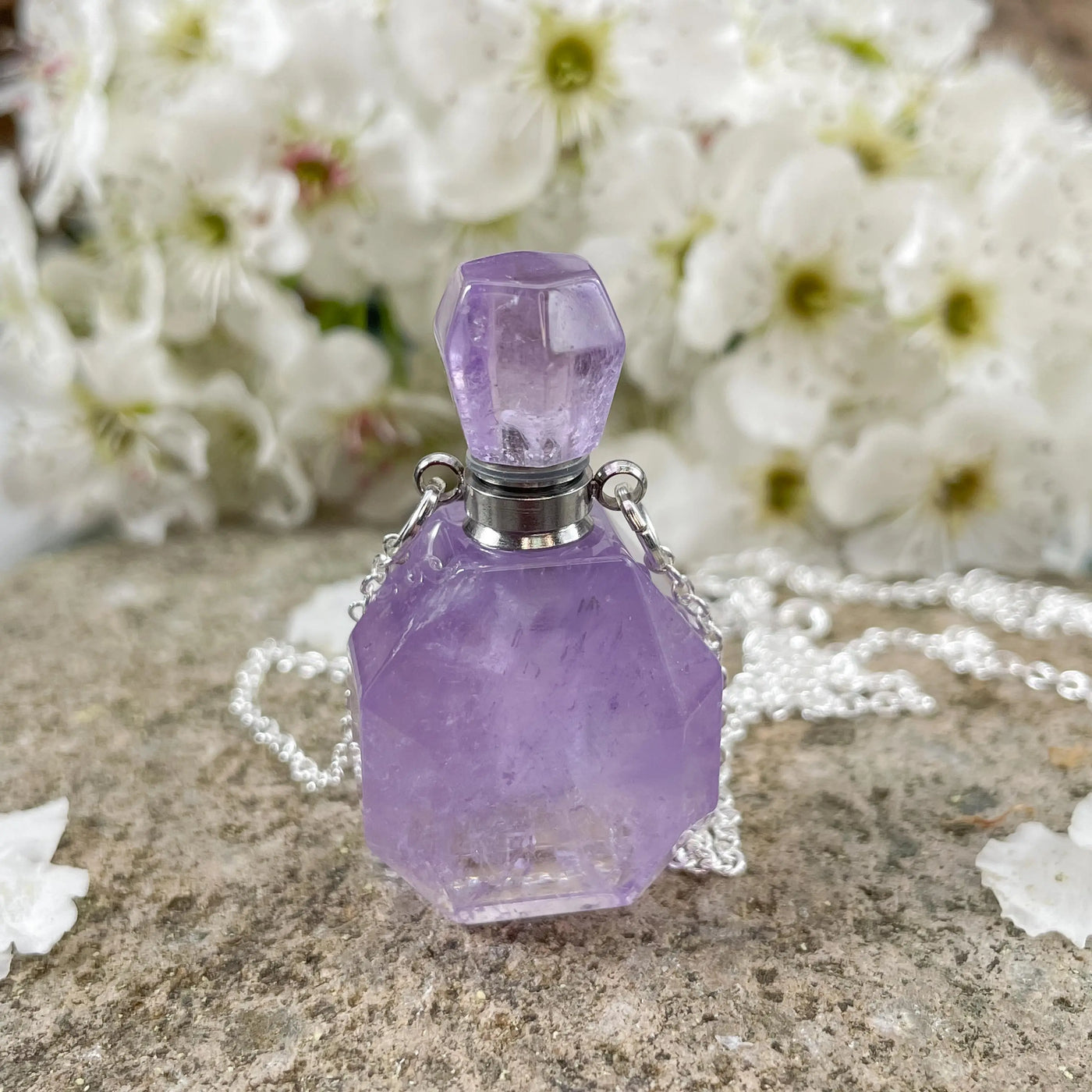 Crystal Vial Pendant Collection