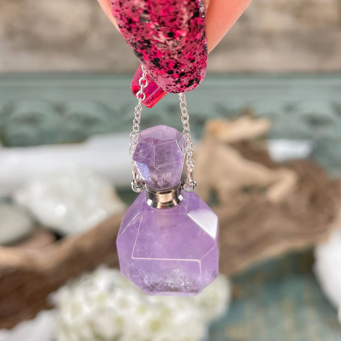 Crystal Vial Pendant Collection