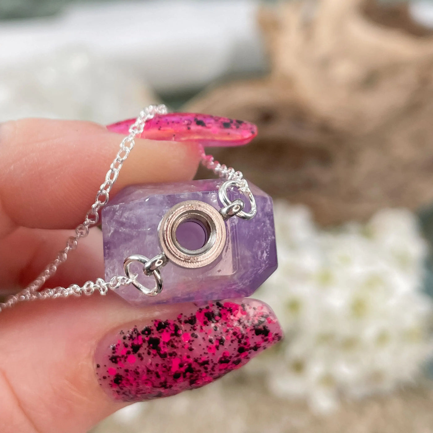 Crystal Vial Pendant Collection