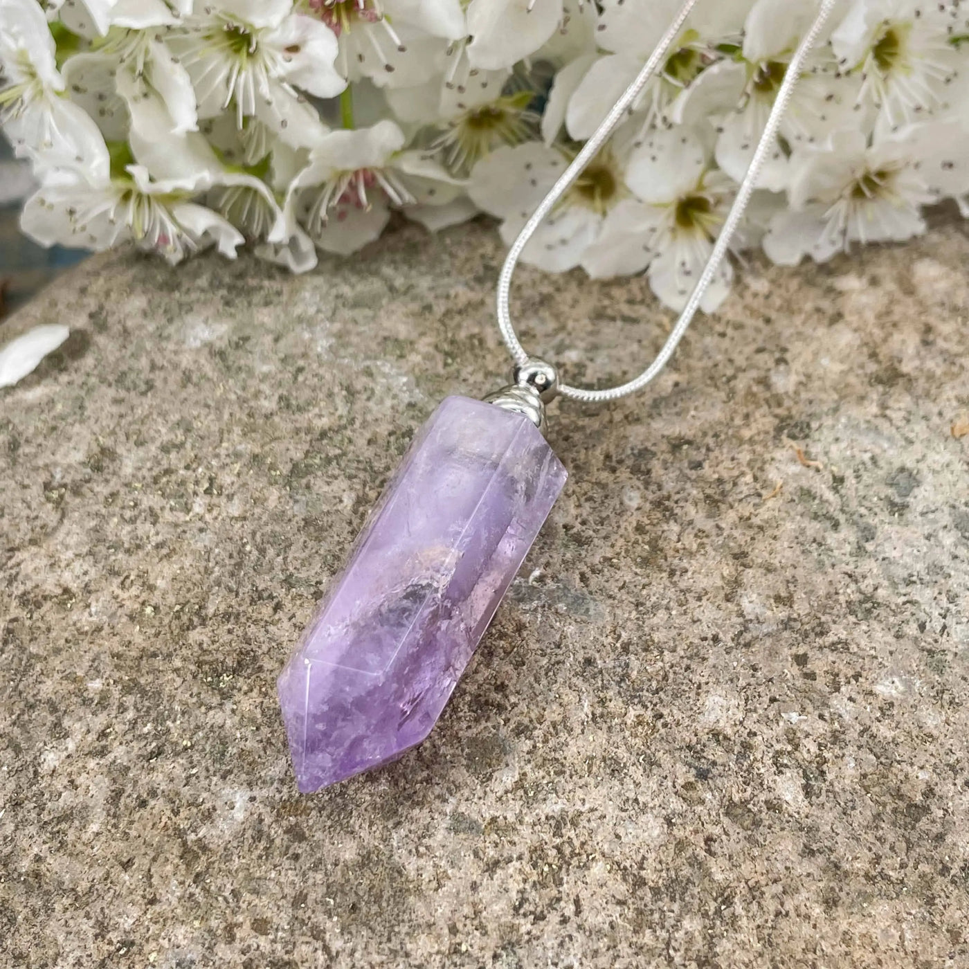 Crystal Vial Pendant Collection