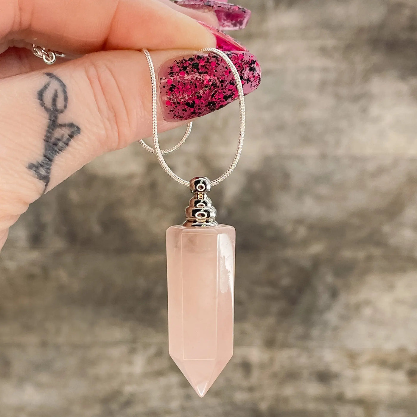 Crystal Vial Pendant Collection