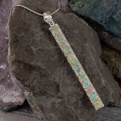 Crystal Bar Pendant Collection