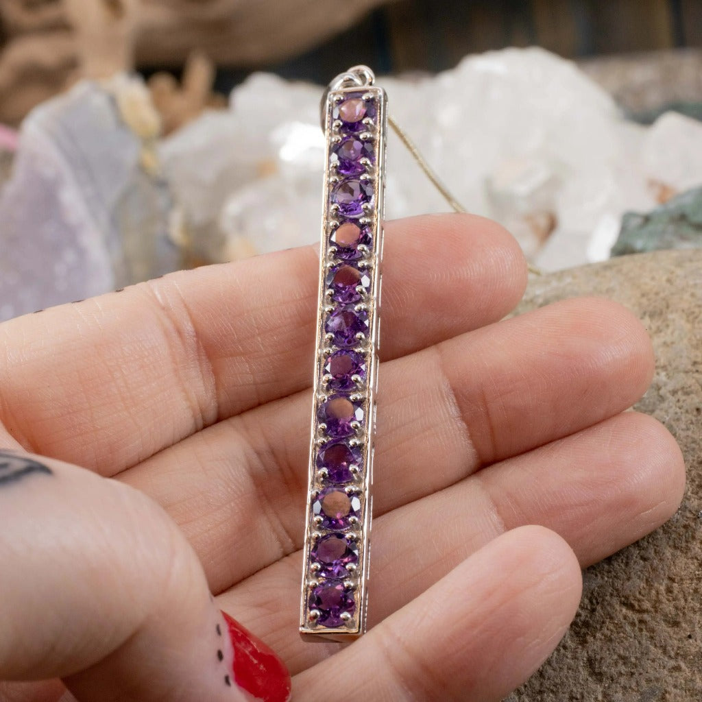 Crystal Bar Pendant Collection