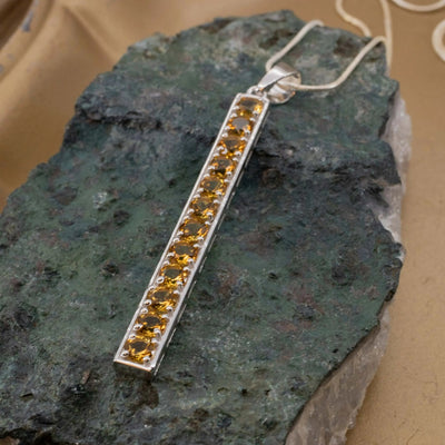 Crystal Bar Pendant Collection