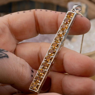 Crystal Bar Pendant Collection