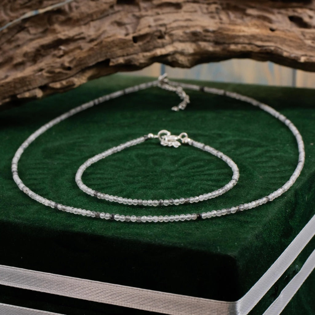 Faceted Crystal Bracelet & Necklace Collection