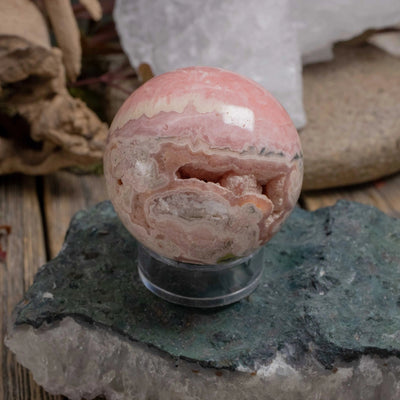 Rhodocrosite Sphere
