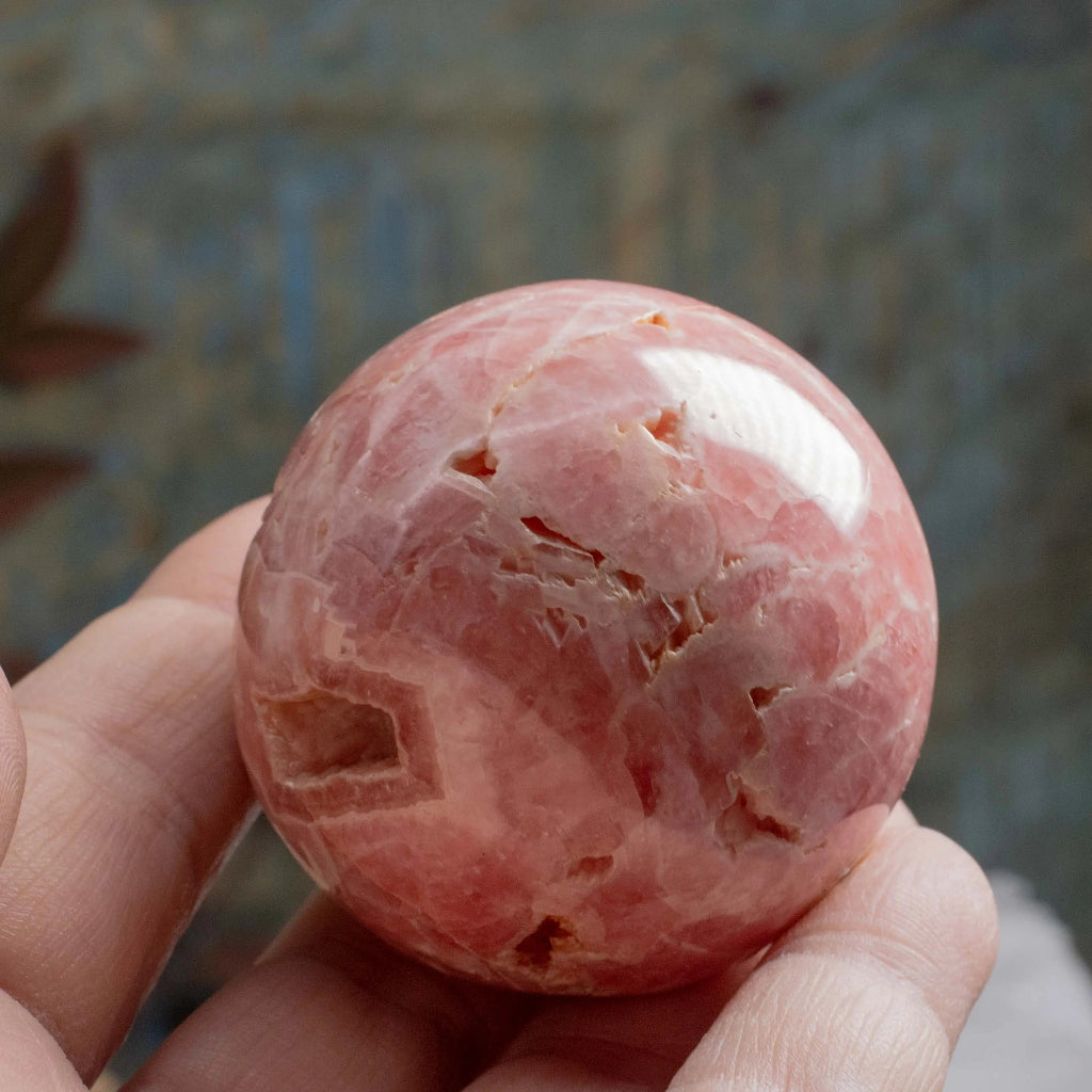 Rhodocrosite Sphere