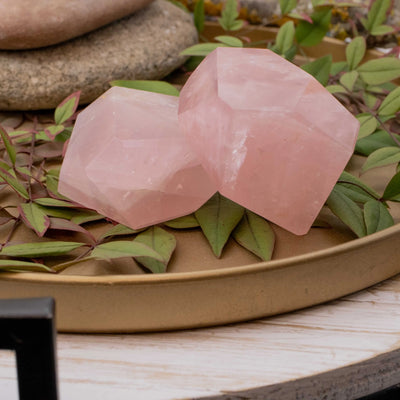 Rose Quartz Polygons