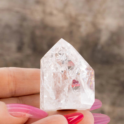 Crackle Quartz Points