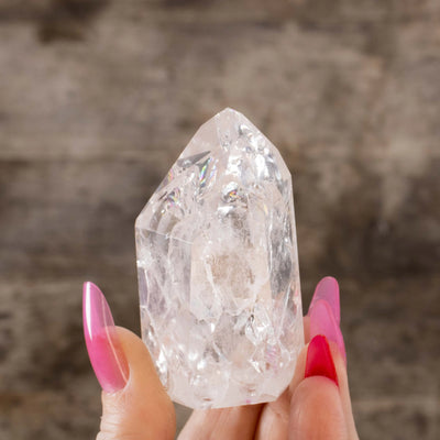 Crackle Quartz Points