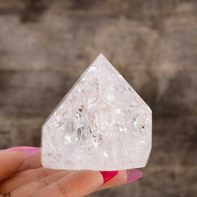 Crackle Quartz Points