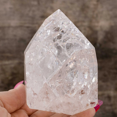 Crackle Quartz Points