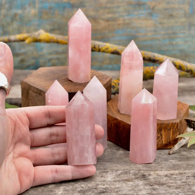 Rose Quartz Tower hand