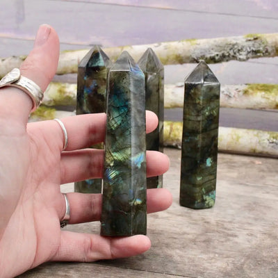 Labradorite Tower -Large