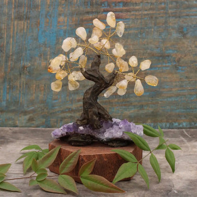 Citrine Crystal Tree