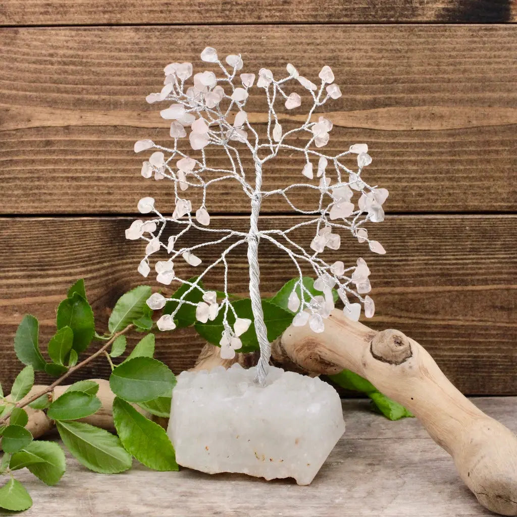 Copy of Quartz Crystal Tree with Zeolite Base