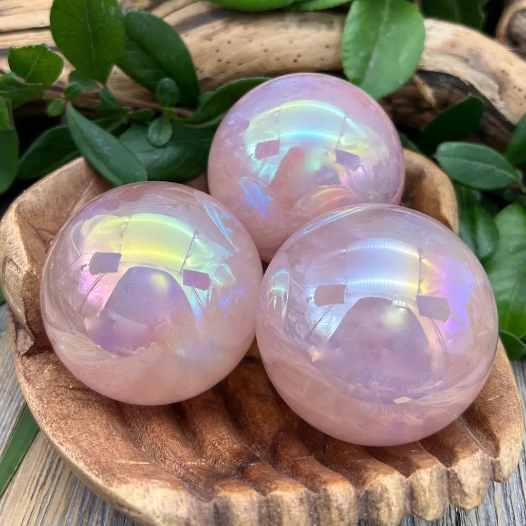 Rose Quartz Aura Sphere