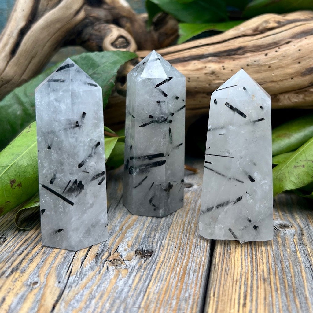 Tourmaline in Quartz Tower